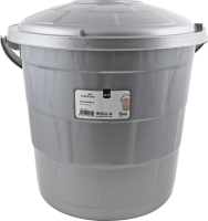Ведро с крышкой 10л №211303 Follow Me 1шт