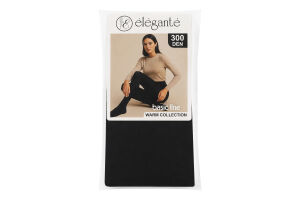 Колготки жіночі Elegante El Basic line 300den 2 nero