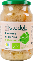 Капуста квашеная органическая стерилизованная Stodola с/б 900г