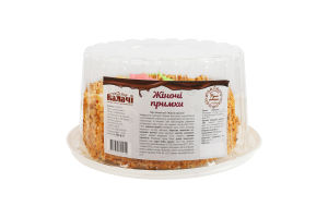 Торт бисквитный Женские капризы Калачі п/у 500г