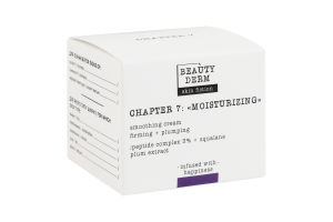 Крем для лица разглаживающий с пептидами и сливой Skin fiction Beautyderm 50мл