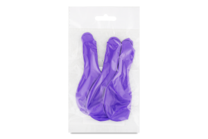 Набір кульок латексних фіолетові 3шт 1111-5537 Весела витівка