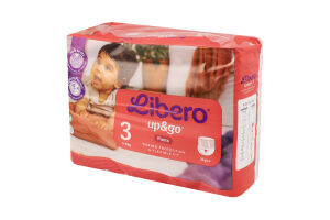 Підгузники-трусики Up&Go 3 5-8кг 35шт Libero