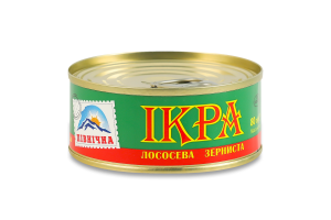 Ікра лососева зерниста солена Північна з/б 80г