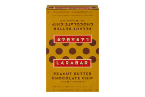 Larabar Fruit & Nut Food Bar Peanut Butter Chocolate Chip - 16 CT