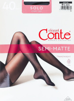 Колготки женские Conte elegant Solo 40den 4 nero