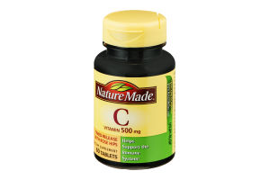 Nature Made C Vitamin 500mg Tablets - 60 CT