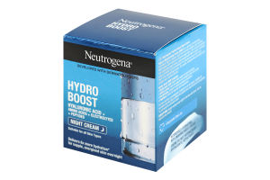 Крем для лица увлажняющий ночной Hydro boost Neutrogena 50мл