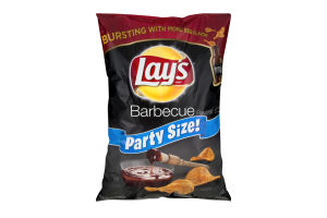 Lay's Potato Chips Party Size Barbecue Flavored