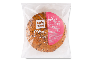 Бейгл з крем-сиром та лососем Fresh Tasty Time м/у 190г