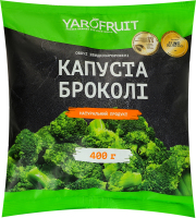 Капуста броколі швидкозаморожена Yarofruit м/у 400г