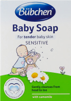 Мило для дітей від народження з екстрактом ромашки Sensitive Bubchen 125г