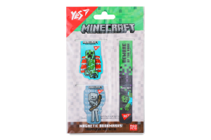 Закладка Minecraft магнітна 3шт Yes