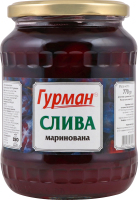 Слива маринована 770г твіст/б Гурман