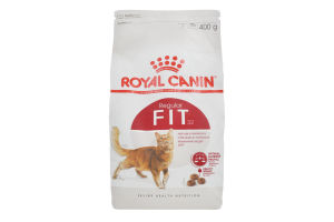 Корм сухой для взрослых котов от 1года Fit Royal Canin м/у 400г