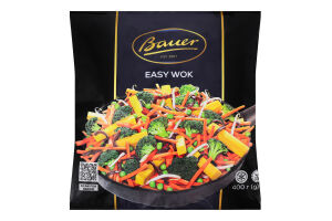 Смесь овощная быстрозамороженная Easy Wok Bauer м/у 400г
