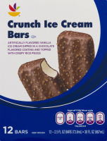 Ahold Crunch Ice Cream Bars - 12 CT