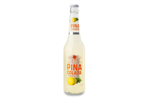 Коктейль слабоалкогольный 0.33л 4.7% газированный со вкусом ананаса Пина Колада A. Le Coq бут
