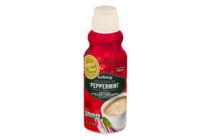 Ahold Holiday Mocha Coffee Creamer Peppermint