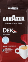 Кава Lavazza 250 г мел. Dek Intenso б/кофеїну (Італія)