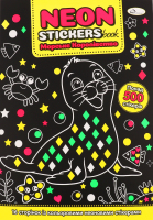 Розмальовка д/дозвілля Neon Stickers Book в асортименті Апельсин