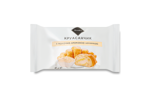 Круасанчик з молочно-кремовою начинкою RIOBA м/у 45г