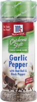 McCormick California Style Garlic Pepper with Red Bell & Black Pepper