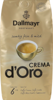 Кофе натуральный жареный в зернах Crema d'Oro Dallmayr м/у 1кг