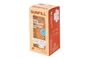 Хлебцы с грибами и семенами льна SunFill к/у 100г
