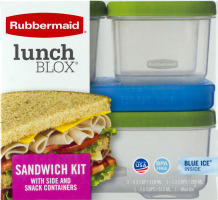 Rubbermaid Lunch Blox Sandwich Kit