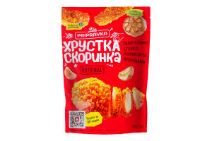 Сухари панировачные с чесноком и пряностями Original Хрустящая корочка Pripravka д/п 100г