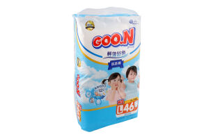 Підгузки-трусики Slim&Comfortable L 9-14кг 46шт Goo.N