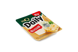 Сир Deli Q Daily Маасдам 45% DE кор/мол слайс