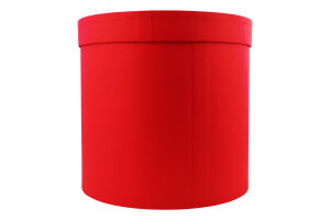 Коробка подарункова червона кругла 20*20см НК-29 Екстрафікс