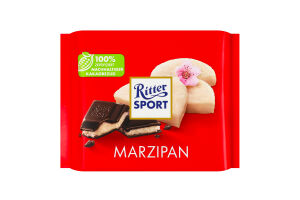 Шоколад чорний з марципановою начинкою Ritter Sport м/у 100г