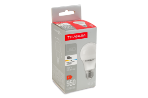 Лампа светодиодная 10W 950lm E27 4100К №TLA6010274 Titanum 1шт
