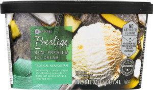 Prestige Real Premium Ice Cream Tropical Neapolitan