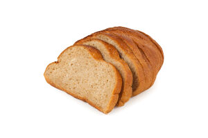 Батон половинка в нарезке Цельнозерновой Рома м/у 0.225кг