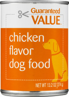 Guaranteed Value Dog Food Chicken Flavor