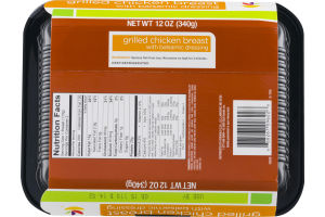 Ahold Grilled Chicken Breast with Balsamic Dressing