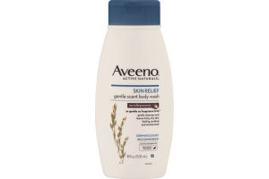 Aveeno Active Naturals Skin Relief Gentle Scent Body Wash Nourishing Coconut