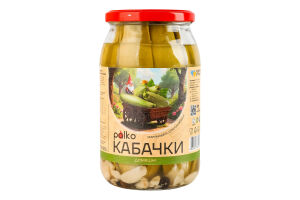 Кабачки мариновані домашні різані стерилізовані Palko с/б 830г