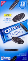 Oreo Thins Chocolate Sandwich Cookies - 35 CT