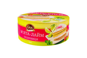 Торт с ароматом клубника Мята-лайм Київ БКК к/у 400г