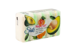 Крем-мыло туалетное Авокадо-абрикос Nectar Shik 5х70г