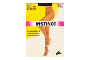 Колготки женские Instinct Classic 20den 2 nero