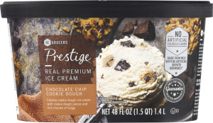 Prestige Real Premium Ice Cream Chocolate Chip Cookie Dough