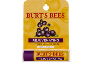 Burt's Bees 100% Natural Moisturizing Lip Balm, Acai Berry, 1 Tube in Blister Box