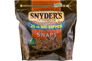 Snyder's Of Hanover Pretzel Snaps 26 oz. Big Zipper