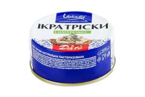Икра трески натуральная пастеризованная Pate Veladis ж/б 100г